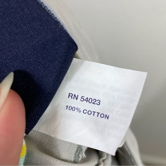 Gap Light Grey Roll Tab Cargo Pants - Picture 4 of 5